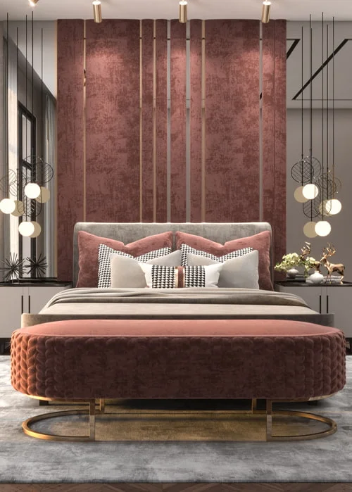 Dubai bedroom decoration