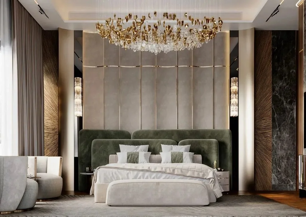 bedroom decoration design Dubai