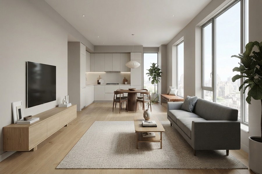 Low Profile Furniture for Open Sightlines