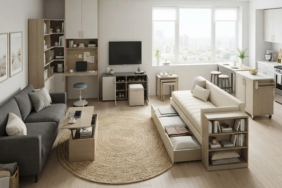 Multifunctional and Double Duty Furniture